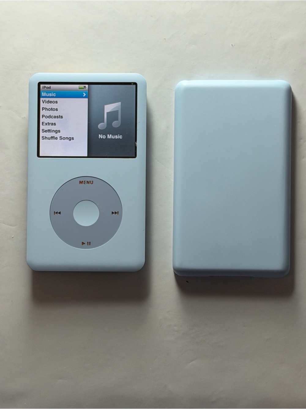 Apple iPod Classic baby Blue Portable MP3 Player 7th generation 256gb